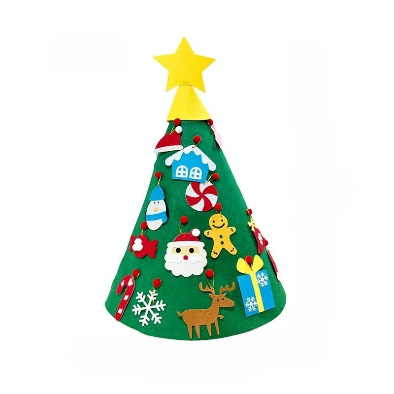 Christmas Tree Santa Decor Figurine for Home Decor - Luxicro