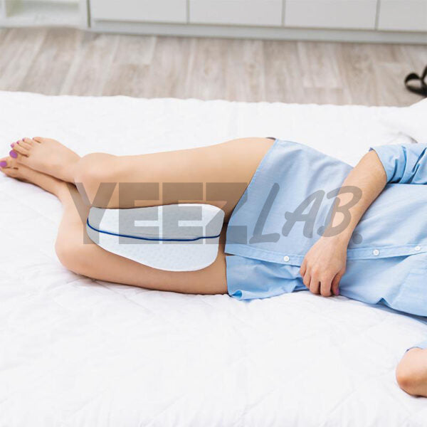 Contoured Orthopedic Knee Support Pillow for Side Sleepers