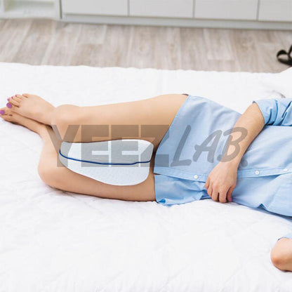 Contoured Orthopedic Knee Support Pillow for Side Sleepers