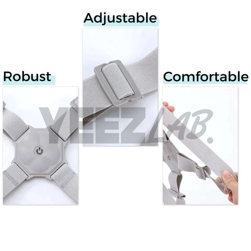 Adjustable Smart Posture Corrector for Back Support