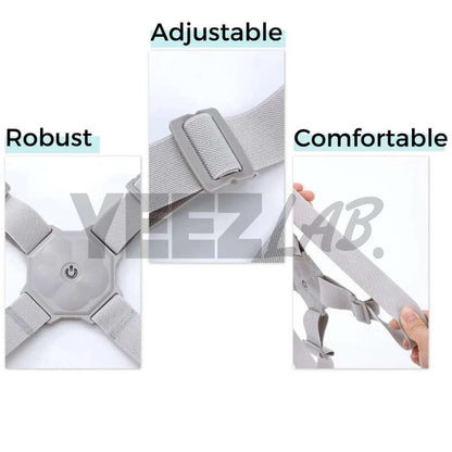Adjustable Smart Posture Corrector for Back Support