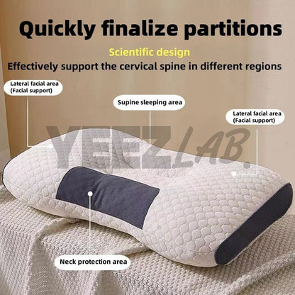 Contour Neck Support Pillow for Comfortable Sleep