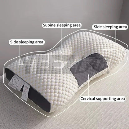 Contour Neck Support Pillow for Comfortable Sleep