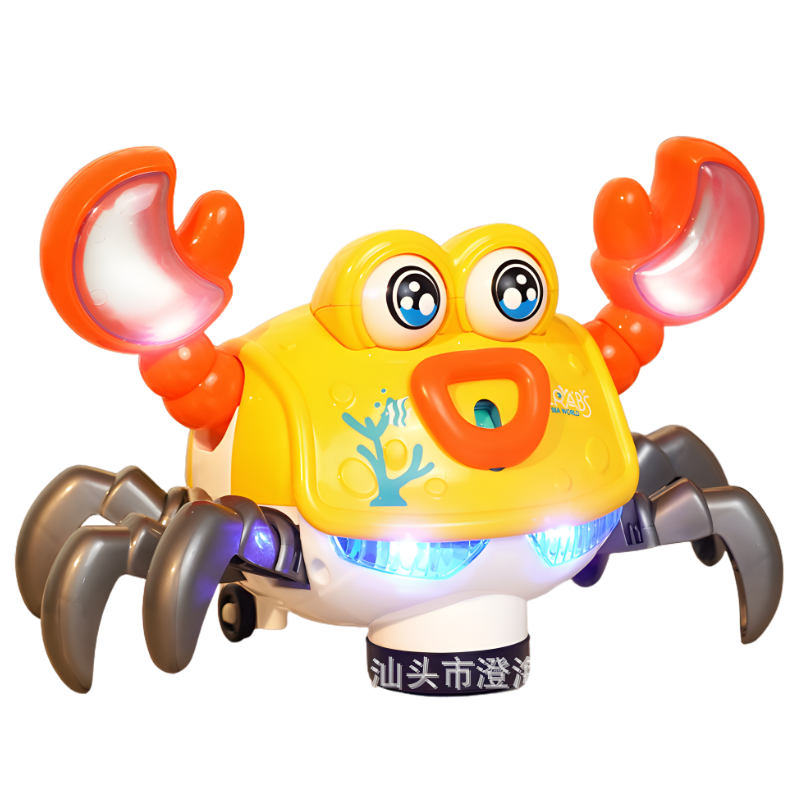 Colorful Fun Crab Figurine
