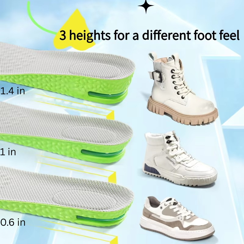 Gel Arch Support Insoles with Air Pads