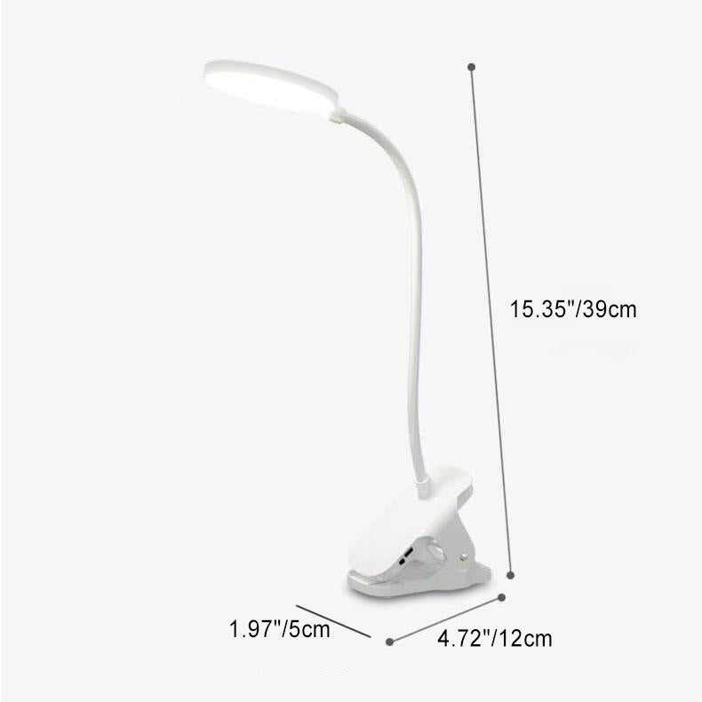 Compact Portable LED Desk Light with USB Recharge