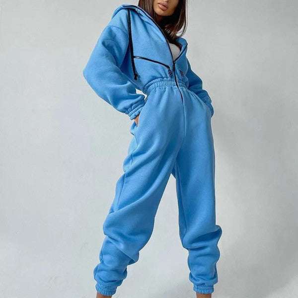 Simple Zip Up Coverall