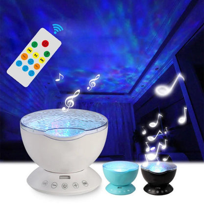 Bright Ocean Theme Table Lamp