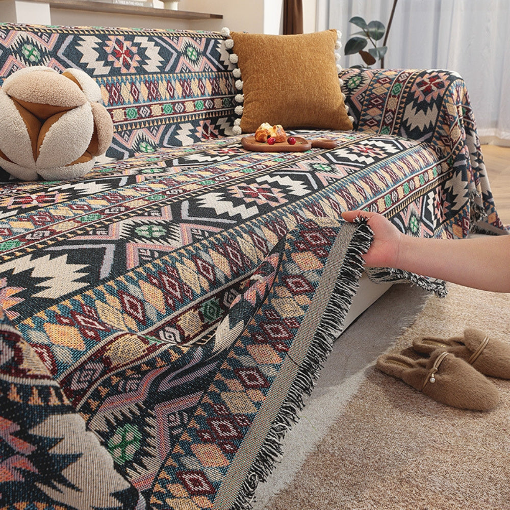 Cozy Chic Chenille Couch Slipcover