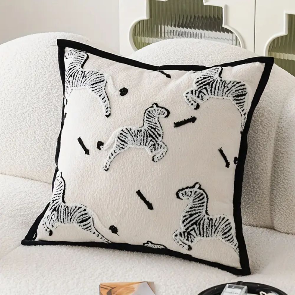Animal Print Decorative Pillow Case