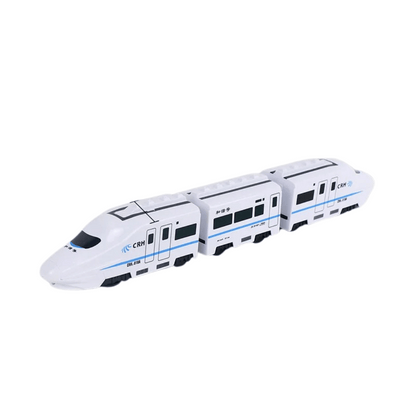 Fun Electric Train Set with Bright Lights - Luxicro