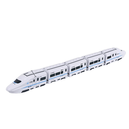 Fun Electric Train Set with Bright Lights