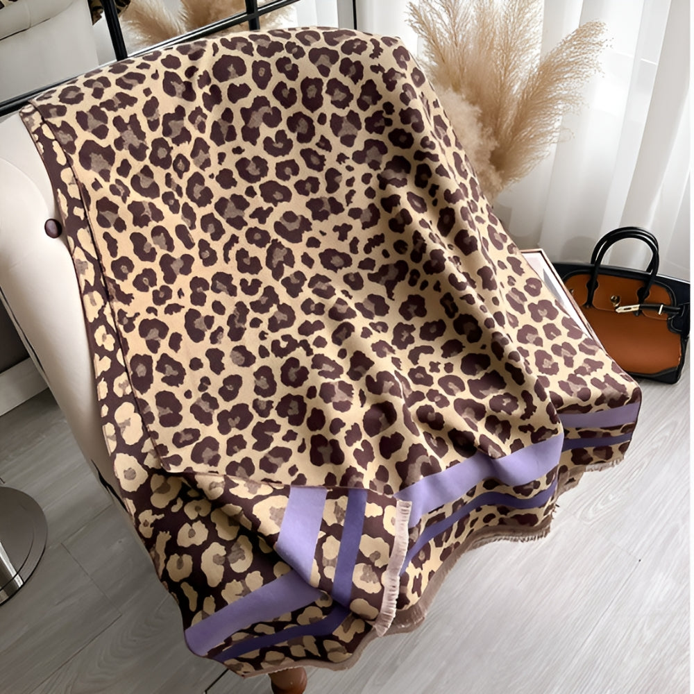 Natural Fiber Soft Wrap Scarf