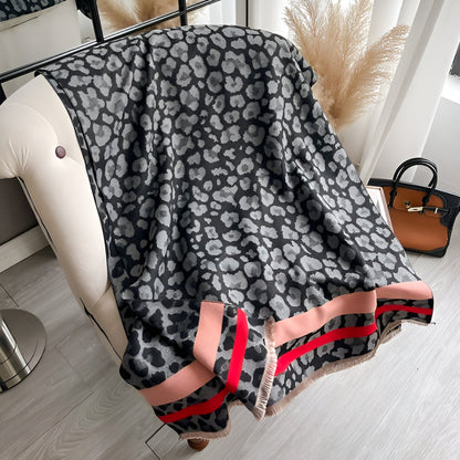 Natural Fiber Soft Wrap Scarf