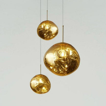 Crystal Clear Glass Pendant Lamp