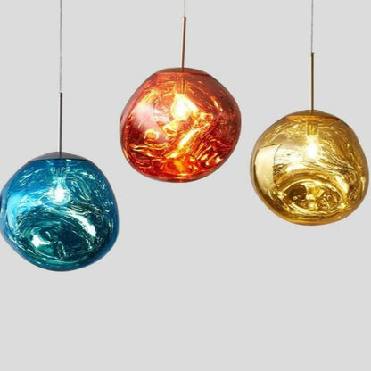 Crystal Clear Glass Pendant Lamp