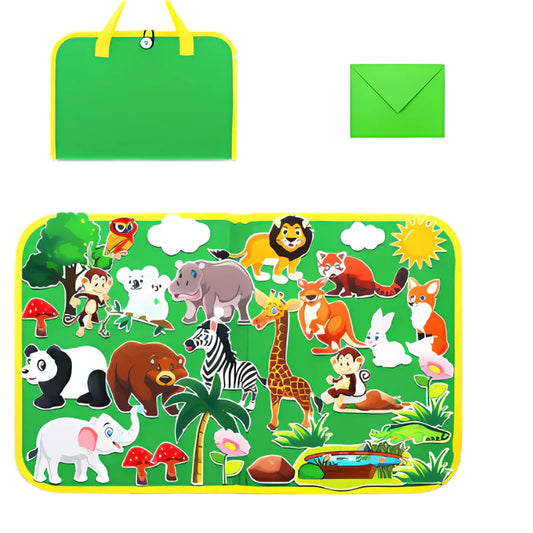 Cuddly Animal Figure Playset - Luxicro