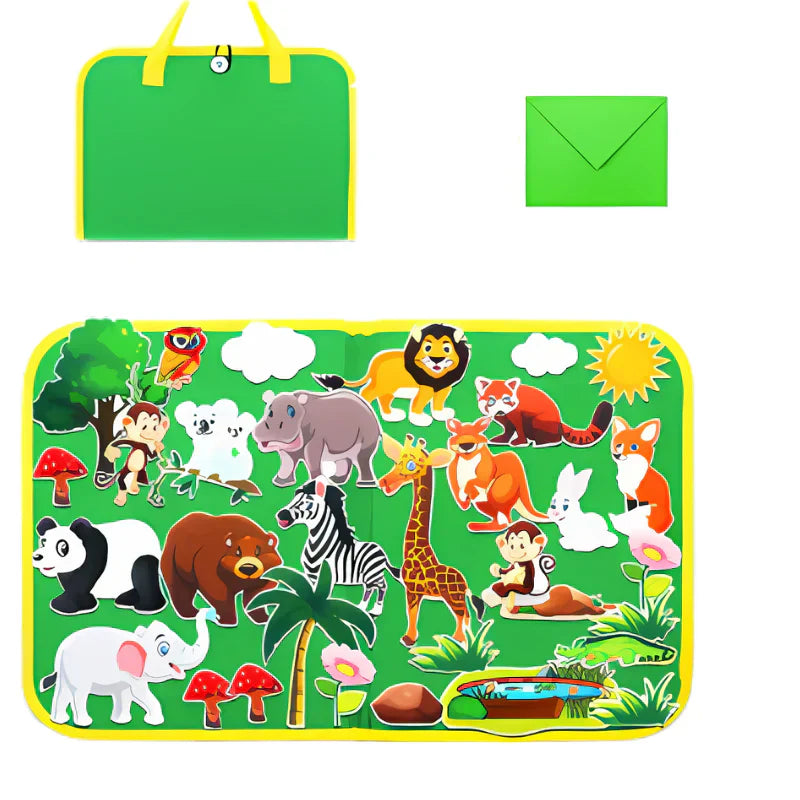 Cuddly Animal Friends Toy Set - Luxicro
