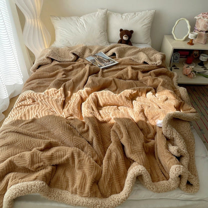 Cozy Cute Bunny Throw Blanket