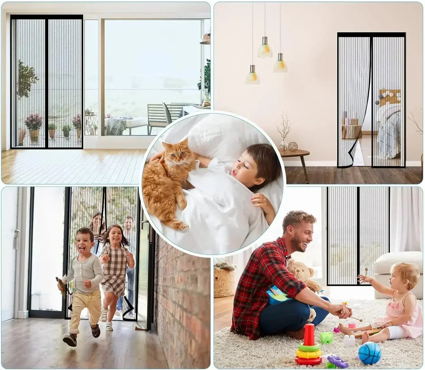 Simple Snap On Screen Door