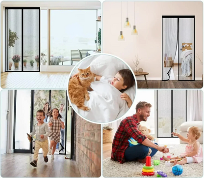 Simple Snap On Screen Door