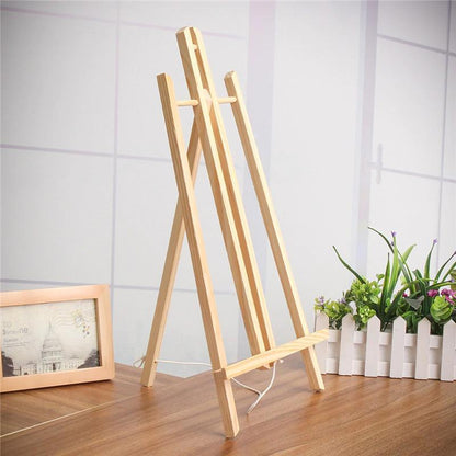 Compact Wooden Desktop Art Easel - Luxicro