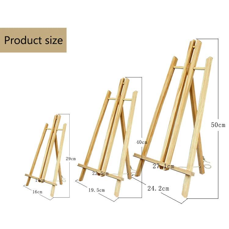 Compact Wooden Desktop Art Easel