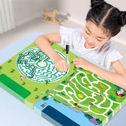 Fun Interactive Puzzle Book for Kids