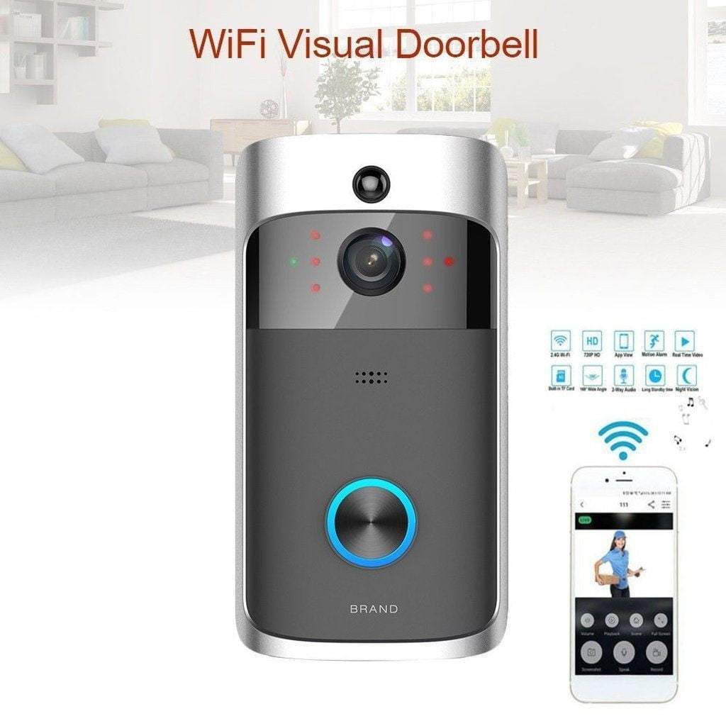 Wi-Fi Smart Home Security Doorbell Camera