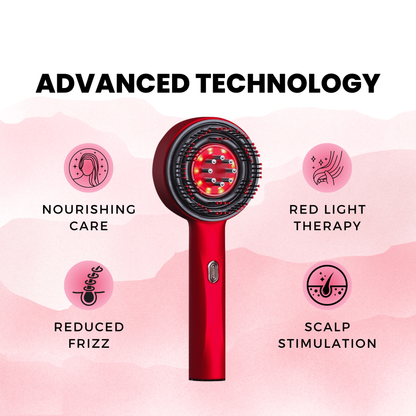 Rechargeable LED Scalp Massage Tool