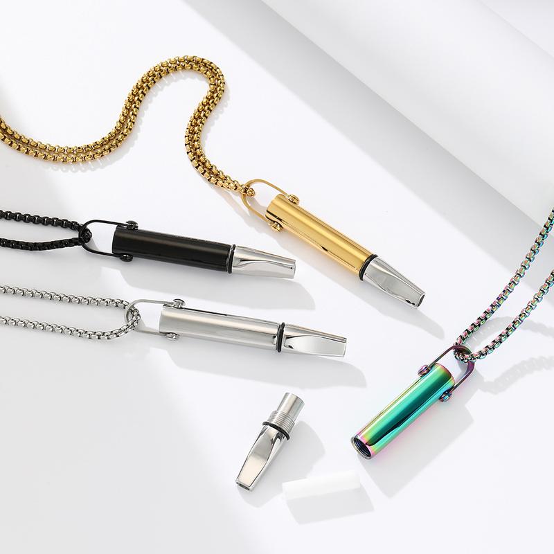 Strong Breathwork Pendant Necklace