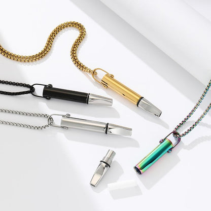 Strong Breathwork Pendant Necklace