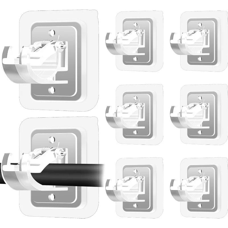 Simple Install Curtain Rod Holders No Drill Needed