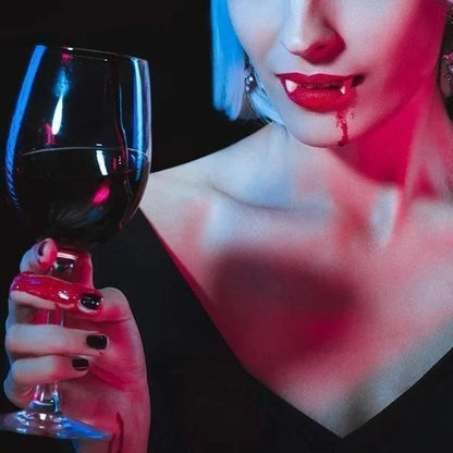 Scary Fake Vampire Teeth Fangs