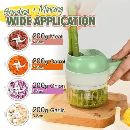 Complete Electric Kitchen Set with Chopper and Cutter