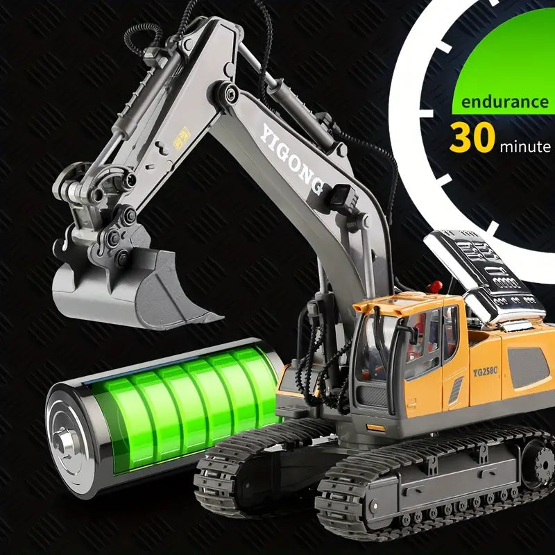 Heavy Duty Remote Control Digger Toy