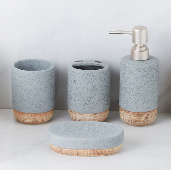 Stylish Bathroom Essentials Set