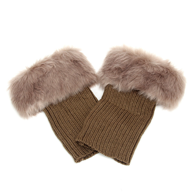 Cozy FurryLegs - Soft and Stylish Winter Leg Warmers