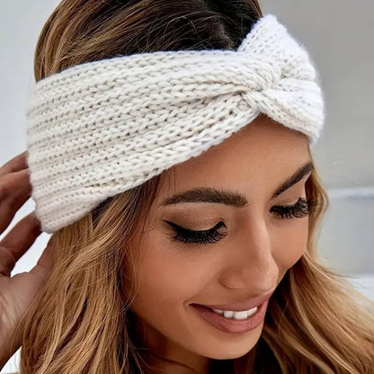 Soft Cozy Beanie Headband Set