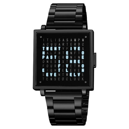 Sleek Thin Stainless Steel Watch