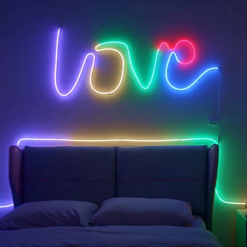 Smartphone Controlled Colorful LED Light Strip