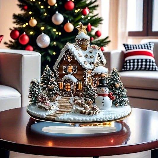 Cute Mini Snowman Home Decor Figure - Luxicro