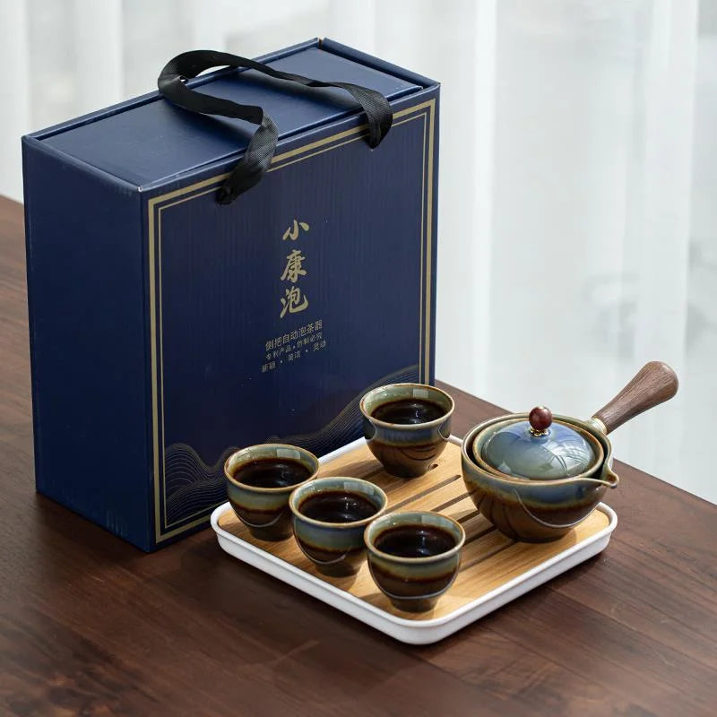 Traditional Porcelain Asian Tea Set