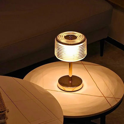 Modern Round LED Table Lamp - Luxicro