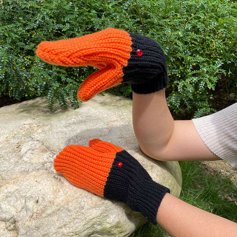 Fun Cozy Duck Gloves