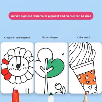 Big Creative Children's Drawing Paper Roll