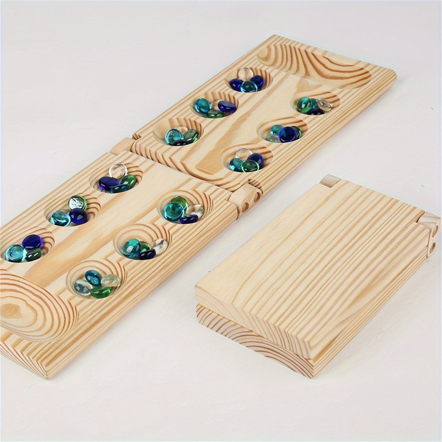Compact Travel Mancala Board Game for Family Fun