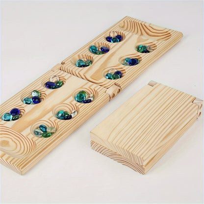 Compact Travel Mancala Board Game for Family Fun