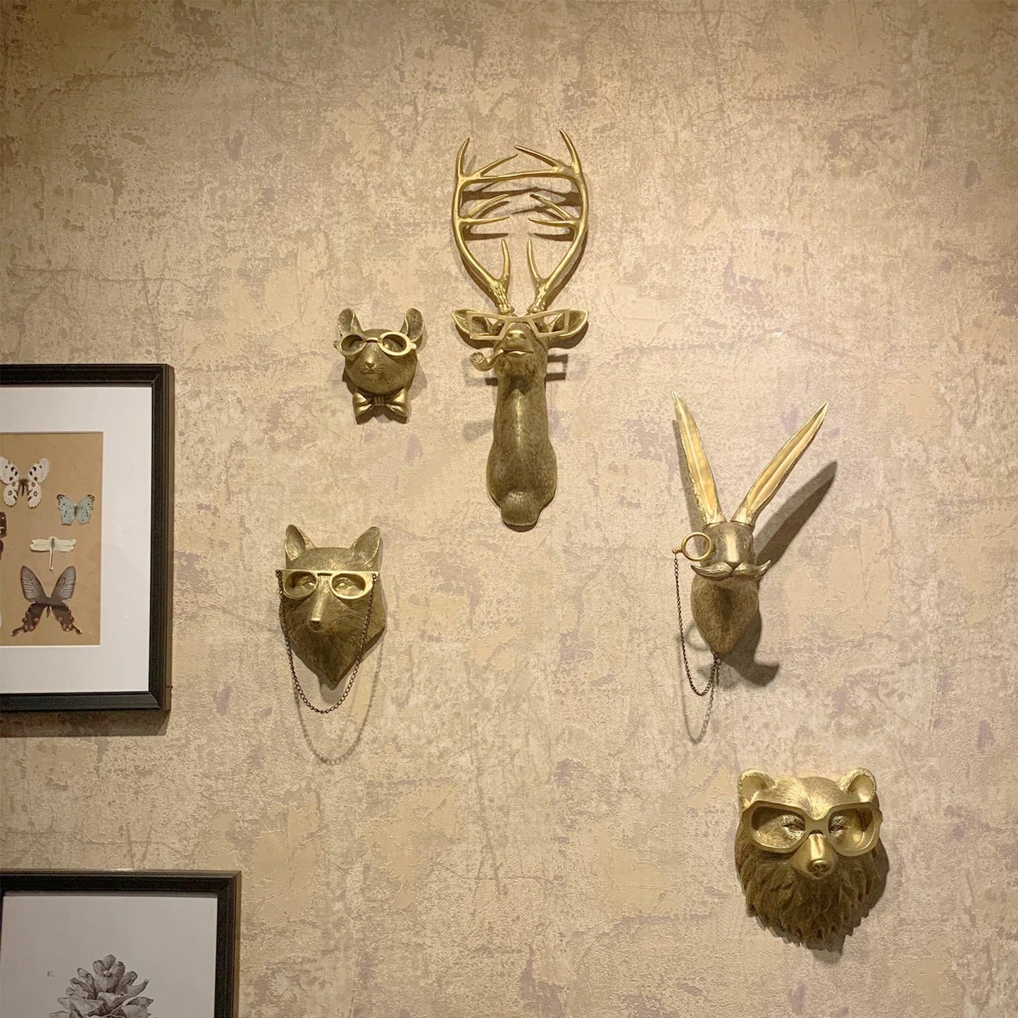 Stylish Wildlife Wall Art Sculptures