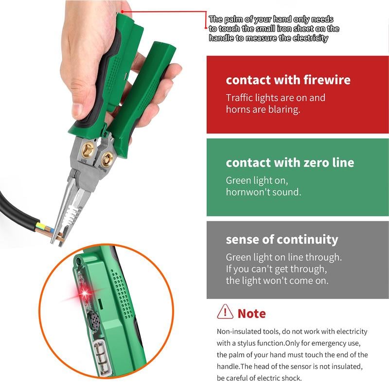 Essential Electrician Needle Nose Pliers Set